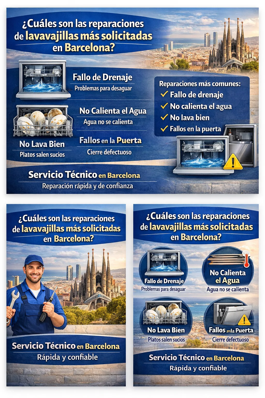 ¿Cuáles son las reparaciones de lavavajillas más solicitadas en Barcelona? Cuales son las reparaciones de lavavajillas mas solicitadas Barcelona - ¿Cuáles son las reparaciones de lavavajillas más solicitadas en Barcelona?