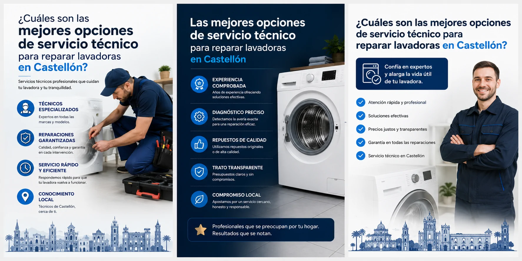 ¿Cuáles son las mejores opciones de servicio técnico para reparar lavadoras en Castellón? Cuales son las mejores opciones de servicio tecnico para reparar lavadoras Castellon - ¿Cuáles son las mejores opciones de servicio técnico para reparar lavadoras en Castellón?